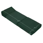 Összecsukható matrac/fotel, 2 az 1-ben, zöld, MALEN