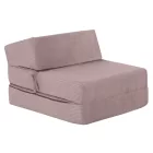 Összecsukható matrac/fotel, 2 az 1-ben, rózsaszín, MALEN