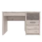 PC asztal 1D2S, nairobi gesztenye/onix, JESI NEW