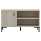 Cipősszekrény, szürkésbarna Taupe/silverjack tölgy, DOMCA 1D