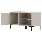 Cipősszekrény, szürkésbarna Taupe/silverjack tölgy, DOMCA 1D