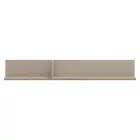 Fali polc 135, szürkésbarna Taupe/silverjack tölgy, DOMCA