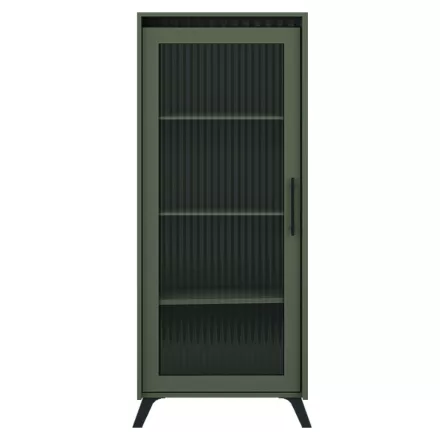 Vitrin, smoke zöld/fekete, LONGY REG1W