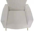 Relaxfotel, bézs Velvet szövet, BARET