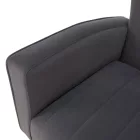 Relaxfotel, szürke Velvet szövet, BARET