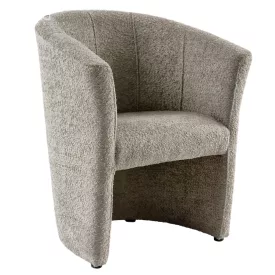 Klub fotel, szürkésbézs Taupe Coral anyag, CUBA