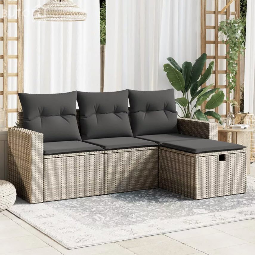 Rattan kerti bútorok: Az elegancia és funkcionalitás tökéletes találkozása